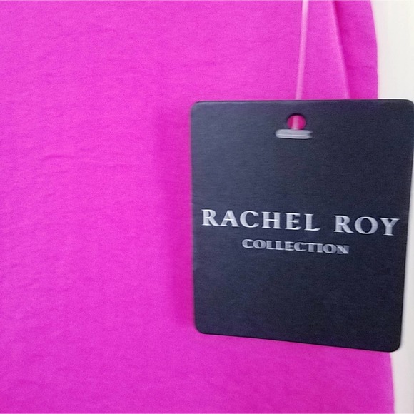 Rachel Roy Collection V-Neck Top Pink Size XS - Picture 3 of 7